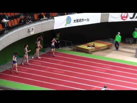2016年 大阪室内陸上 ジュニア女子60m 予選7組