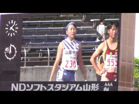 2017 山形インターハイ陸上 女子4×100mR決勝