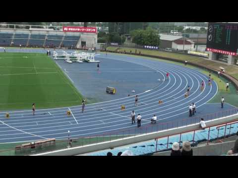 2017 茨城県選手権陸上 女子4x100mR準決勝1組