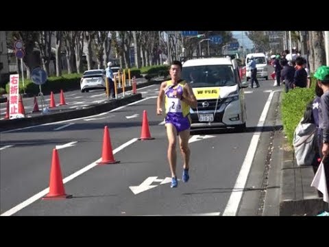 群馬県高校駅伝2018 男子3区