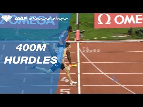 Men&#039;s 400m Hurdles Comes Down to the Wire!