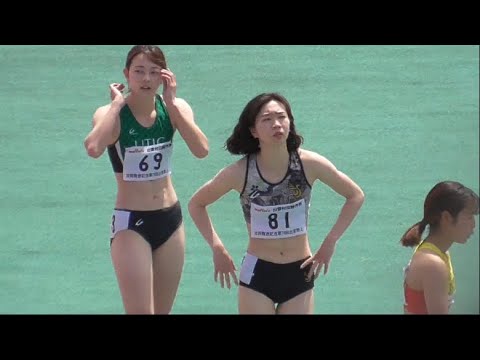 女子100m予選　YOSHIOKAスプリント2022.4.24