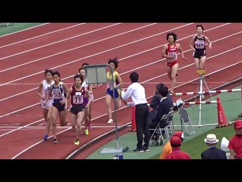 第 95 回関西学生陸上競技対校選手権大会　女子1500ｍ予選３組