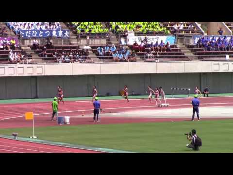 2016 日本インカレ陸上 女子200m予選6