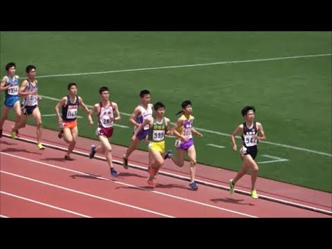 群馬リレーカーニバル2019 男子1500m13組