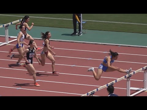 予選 女子100mH 関東インカレ陸上2025