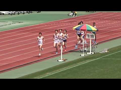 第83回京都学生陸上競技対校選手権大会　男子1500ｍ決勝タイムレース１組