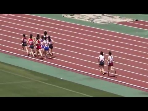 第93回関西学生陸上競技対校選手権大会　女子1500ｍ予選3組