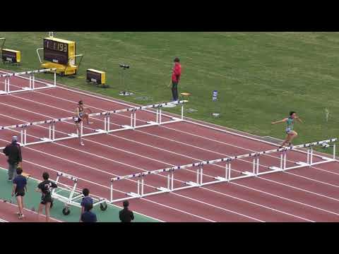 H30　千葉県記録会　女子100mH　3組