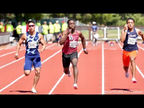 Stanford Freshman Breaks 100m Record