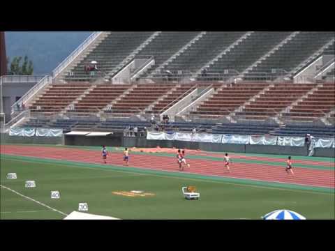 男子4×400mリレー予選2組、1着：愛媛大　3分26秒93　～第72回愛媛陸上選手権大会～