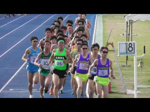 【頑張れ中大】 日体大記録会 5000m 24組 三須･眞田 2017.6.4