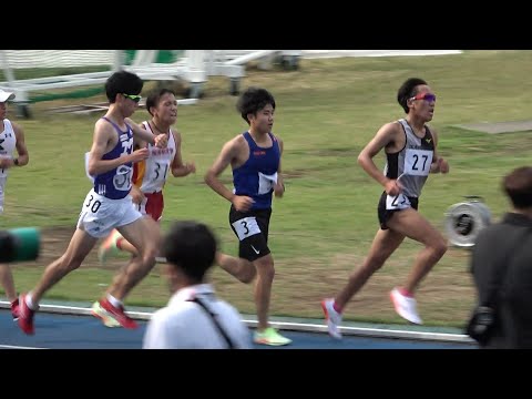日体大記録会 10000m2組 角南(流経大)組トップ/小木曽・丸山(中大) 2022.6.4