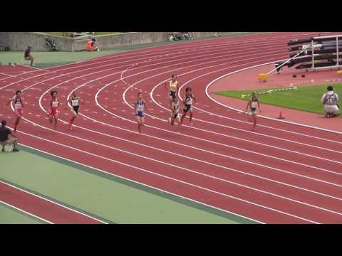 2016全日本中学校陸上　女子200m予選8組