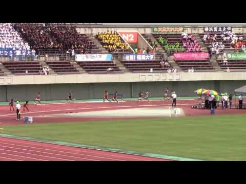 2016 全日本インカレ 男子4×100mR予選6