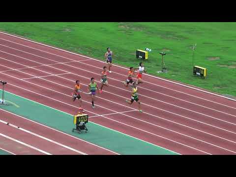 H29　千葉県ｼﾞｭﾆｱｵﾘﾝﾋﾟｯｸ最終選考　A男子200m　予選1組