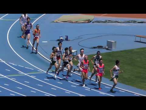 20160617関東高校総体男子1500m北関東予選1組