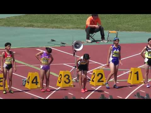 H30　千葉県中学通信陸上　女子100mH　B決勝