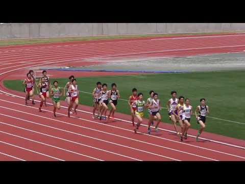 20170518群馬県高校総体陸上男子1500m予選4組