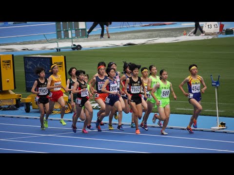 2019神奈川県高校総体 女子1500m決勝