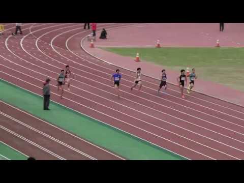 2018 第1回県記録会 高校一般男子100m10組