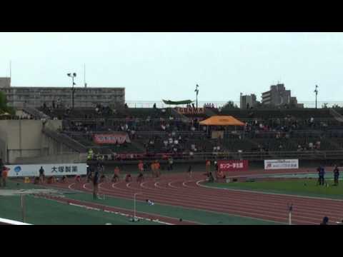 2015　北海道全中　陸上競技　男子100m　決勝