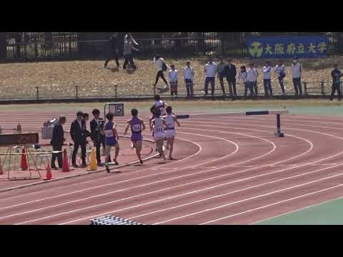 第67回大阪学生陸上競技選手権大会　男子3000ｍSC決勝