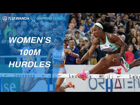 Jasmine Camacho-Quinn cruises to victory in the 100m Hurdles in Lausanne - Wanda Diamond League