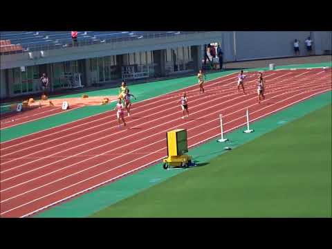 女子400m決勝、1着：俊野結衣（済美平成高）59秒43 ～愛媛県高校陸上新人大会2017中予地区予選～