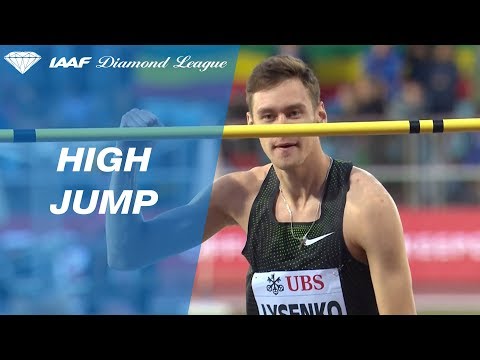 Danil Lysenko 2.37 Wins Men&#039;s High Jump - IAAF Diamond League Lausanne 2018
