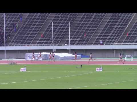 2017 西日本インカレ陸上 女子400m　　決勝