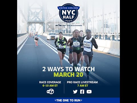2022 United Airlines NYC Half Pro Race Livestream