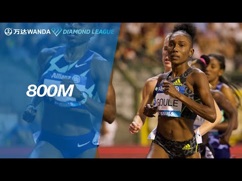 Natoya Goule wins thrilling 800m in Brussels - Wanda Diamond League 2021