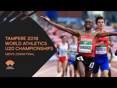 Men&#039;s 1500m Final - World Athletics U20 Championships Tampere 2018