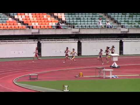 2015 東海高校総体陸上 女子400m 予選4