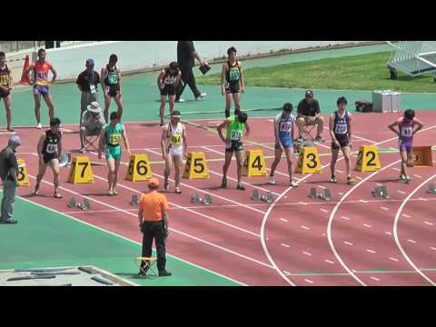 H29　千葉県高校総体　男子100m　予選7組