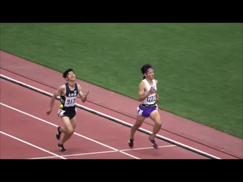 群馬県高校総体陸上2019 男子800m決勝