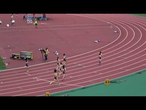 2017NANBU Memorial Women&#039;s100mH final Eriko SOMA13.55(+0.6) 相馬絵里子 玉置菜々子 榎本野々花
