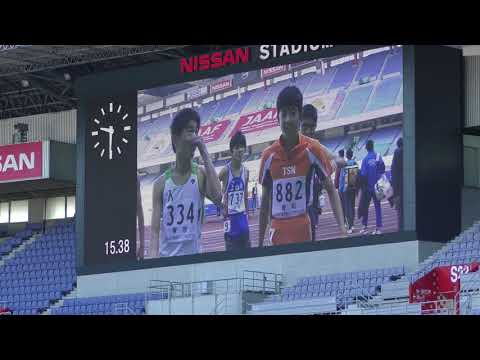 H29　ジュニアオリンピック　B男子110mH　予選1組