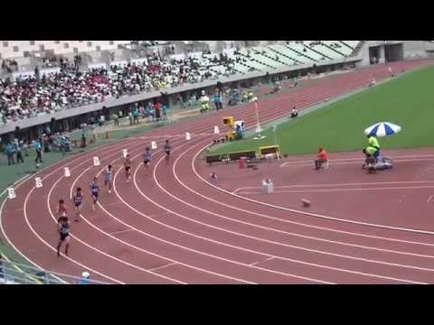 全日本実業団陸上2017・男子800m予選1組、1着：大木学（JT）1分54秒83