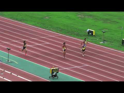 H29　千葉県ｼﾞｭﾆｱｵﾘﾝﾋﾟｯｸ最終選考　C女子100m　予選2組
