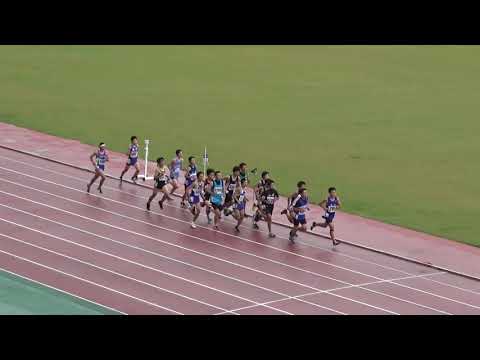 2019 茨城県中学総体 男子3000mタイムレース1組