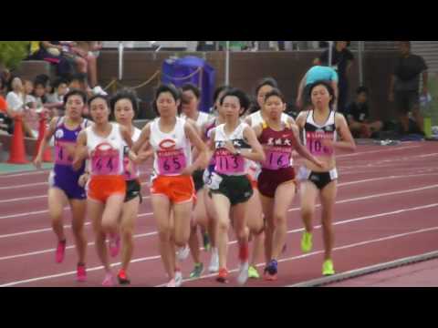 【頑張れ中大】 ﾄﾜｲﾗｲﾄｹﾞｰﾑｽ 女子1500m決勝 市村・五島・丹羽 2017.7.23
