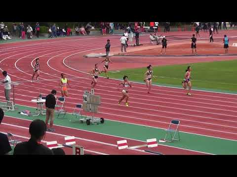 2018京都高校陸上　市内ブロック予選　女子400m4組