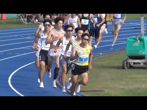 男子1500mA 千歳大会 2024.7.20 ホクレンディスタンス陸上