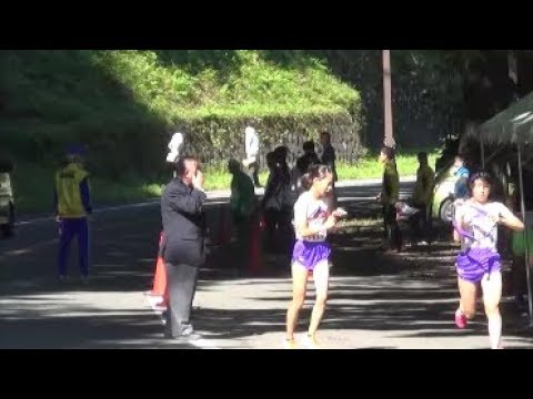 榛名湖駅伝2017 ハーフ中継所2区⇒3区