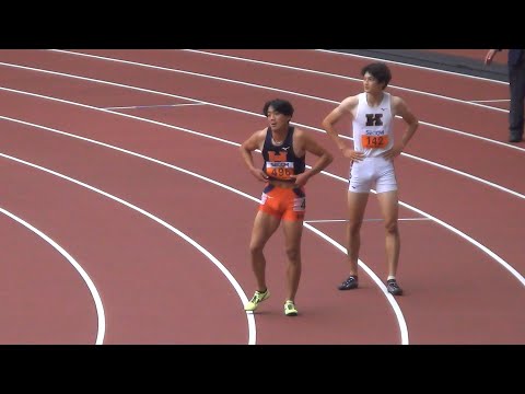 2部,1部 準決・決勝 男子110mH 関東インカレ陸上2022