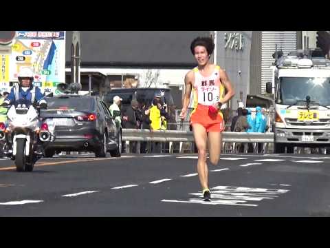 2019.1.20 全国男子駅伝 3区 群馬 塩尻和也君 学生最後のラストスパート