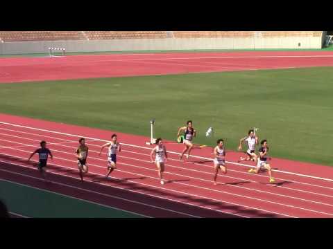 2016 東海学生陸上　男子100m 予選6