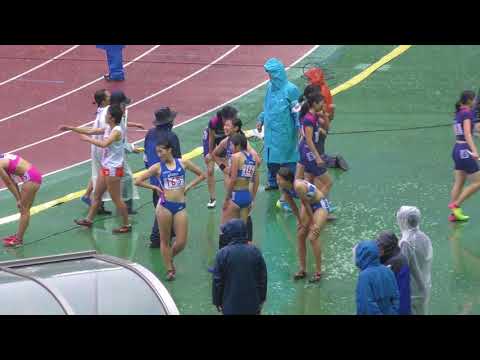 H29　日本選手権リレー　女子4x400mR　決勝
